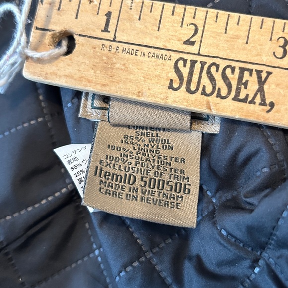 L.L Bean Maine Guide Wool Pants Plaid Insulated 34x29 - Picture 5 of 6